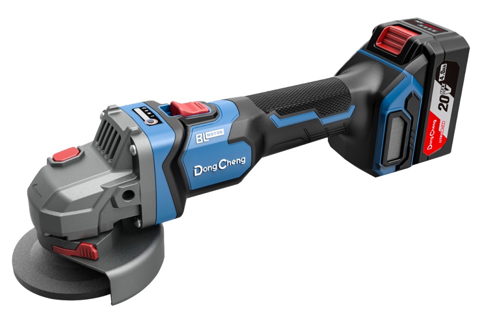 Аккумуляторная бесщеточная угловая шлифмашина DCSM04-125(TYPE EM)