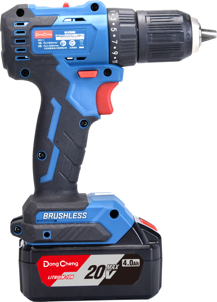 Аккумуляторная бесщеточная дрель-шуруповёрт DCJZ2050(TYPE EM)