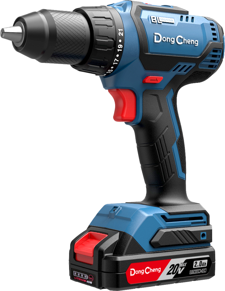 Аккумуляторная бесщеточная дрель-шуруповёрт DCJZ04-13(TYPE AM)